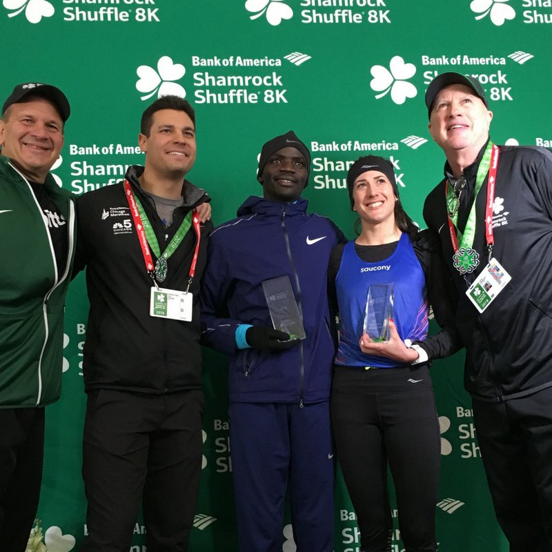 Stephen Sambu Wins Bank of America Shamrock Shuffle Fourth Year in a Row