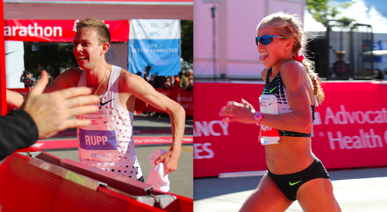Rupp, Hasay Will Return to Run the 2018 Bank of America Chicago Marathon
